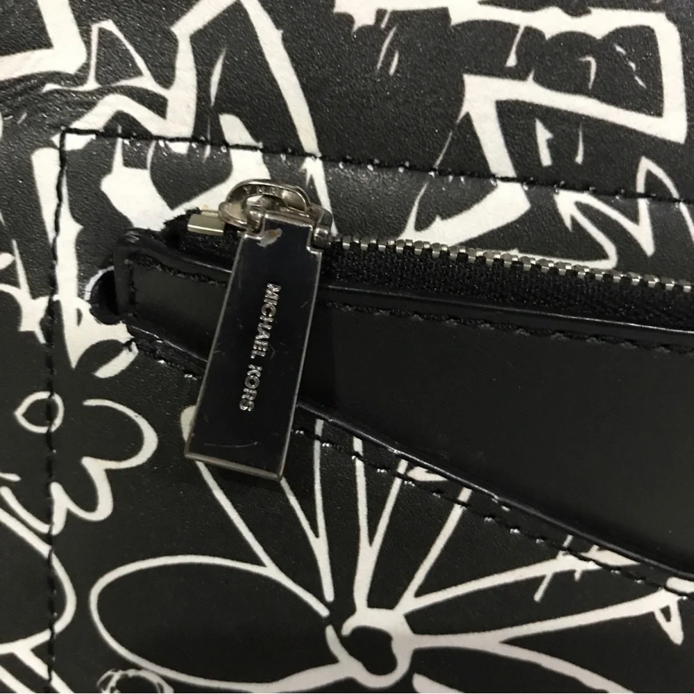 Michael Kors Graffiti Printed Backpack EUC